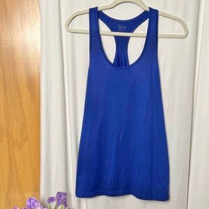Nike Dri-Fit Blue Slim Fit Racerback Tank Top Size Large